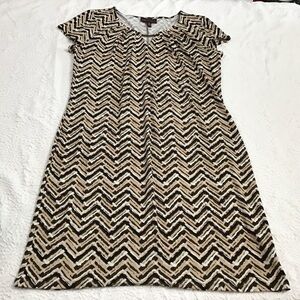 DANA BUCHMAN Shift Midi Dress